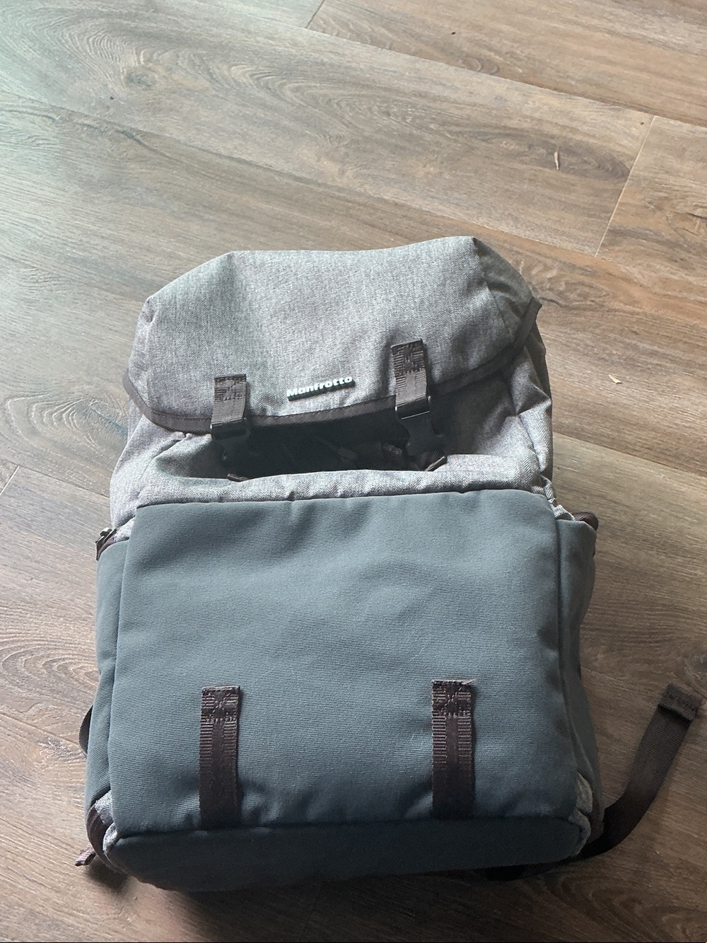 Manfrotto Men's Gray Travel Camera Backpack - Padded Organizer